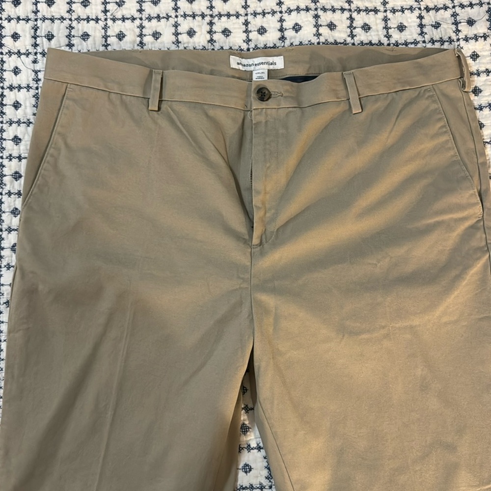 Amazon Essentials, khakis 42 x 34 new